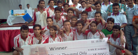 2007 First Division League Champions, Akranta Club, Dehradun Football